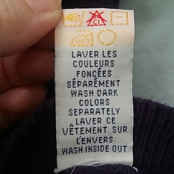 (3/$40) Purple V-neck Sweater - Picture 4 of 5